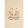 TREATY-S Buckle Sandal Heel