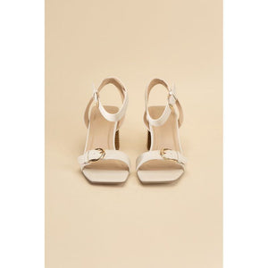 TREATY-S Buckle Sandal Heel