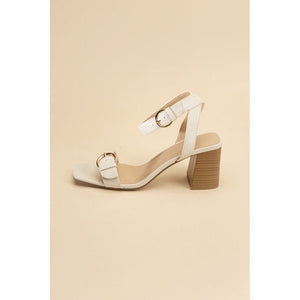 TREATY-S Buckle Sandal Heel