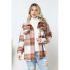 Yarn Dyed Plaid Shirt Jacket Shacket