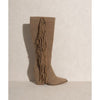 OUT WEST BOOTS - Knee-High Fringe Boots