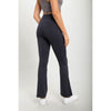 Flare Swoop Back High-Waisted Leggings