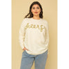 Plus Size Cheers Pullover Sweater