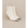 OASIS SOCIETY Zion - Bootie with Etched Metal Toe