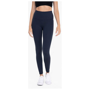 Tapered Band Essential Solid Highwaist Leggings