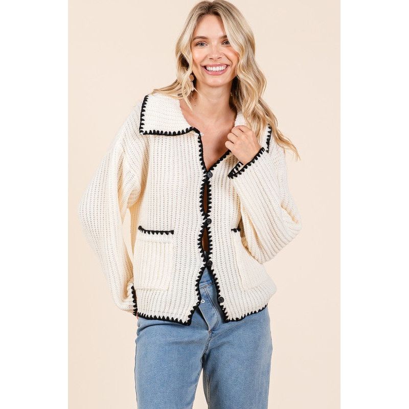 Knit Sweater Cardigan