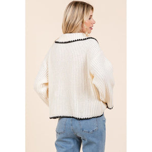 Knit Sweater Cardigan