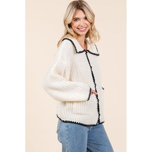 Knit Sweater Cardigan