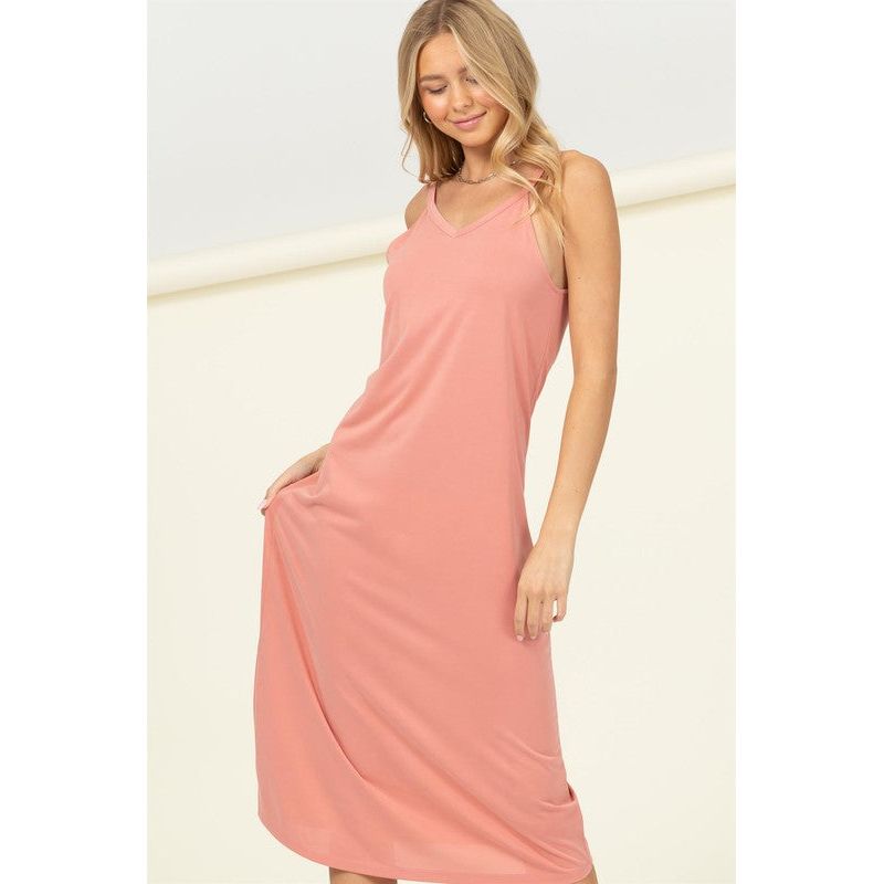 Make It Right Sleeveless Maxi Dress