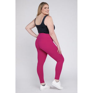 V Waist Full Length Leggings