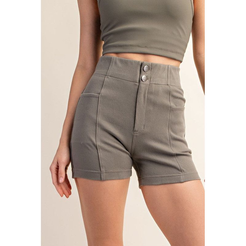 Cotton Stretch Twill Short Pant