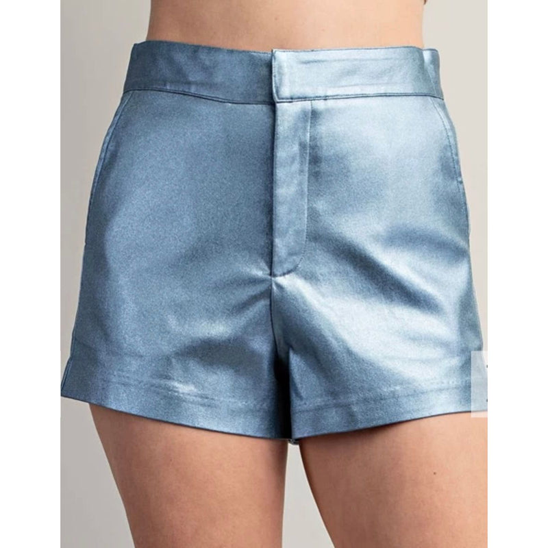 High waisted Lurex Shorts