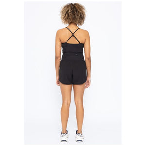 Cross Back Active Romper