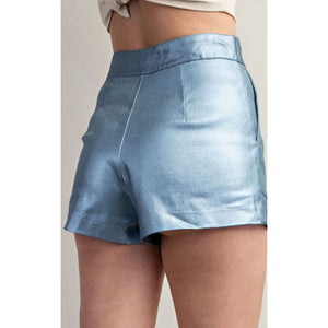 High waisted Lurex Shorts