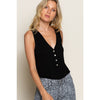 Not Your Typical Basic Knit Tank Top