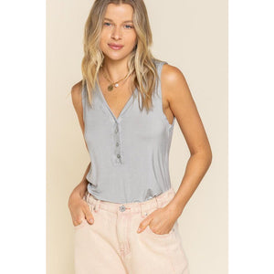 Not Your Typical Basic Knit Tank Top