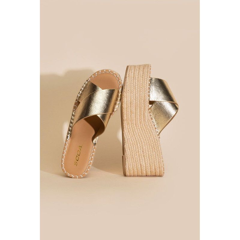 Partner-s Raffia Platform slides