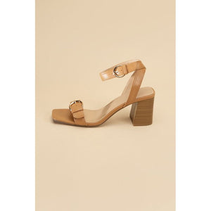 TREATY-S Buckle Sandal Heel