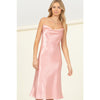 MEET YOU THERE COWL NECK MIDI DRESS
