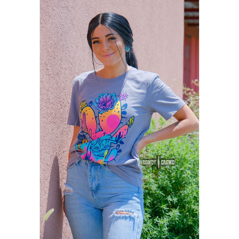 western apparel, western graphic tee, graphic western tees, wholesale clothing, western wholesale, women's western graphic tees, wholesale clothing and jewelry, western boutique clothing, western women's graphic tee, neon cactus graphic tee, cacti graphic tee, cactus, bright graphic tee, colorful graphic tee, neon graphic tee, colorful western graphic tee western cactus graphic tee
