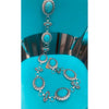 Turquoise and Rhinestone Concho Belt