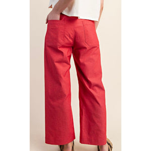 Ankle Cropped Summer Pants