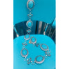 Turquoise and Rhinestone Concho Belt