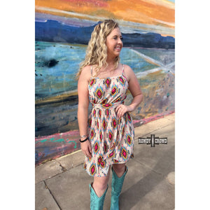 Aztec River Dress