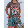western apparel, western graphic tee, graphic western tees, wholesale clothing, western wholesale, women's western graphic tees, wholesale clothing and jewelry, western boutique clothing, western women's graphic tee, bright rodeo graphic tee, cacti graphic tee, cactus, bright graphic tee, colorful graphic tee, bucking horse graphic tee, colorful western graphic tee western bronc rider graphic tee, hold fast graphic tee