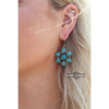 Western Accessories, Western Jewelry, Earrings for Women, Southwestern Jewelry, Western Jewelry Wholesale, Cowgirl Jewelry, Western Wholesale, Wholesale Accessories, Wholesale Jewelry, western boho earrings, silver and turquoise earrings, turquoise stone earrings, turquoise western earrings,  turquoise jewelry, turquoise earrings, western earrings, bar earring, real turquoise earring, real turquoise