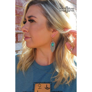 Semiplume Feather Earrings