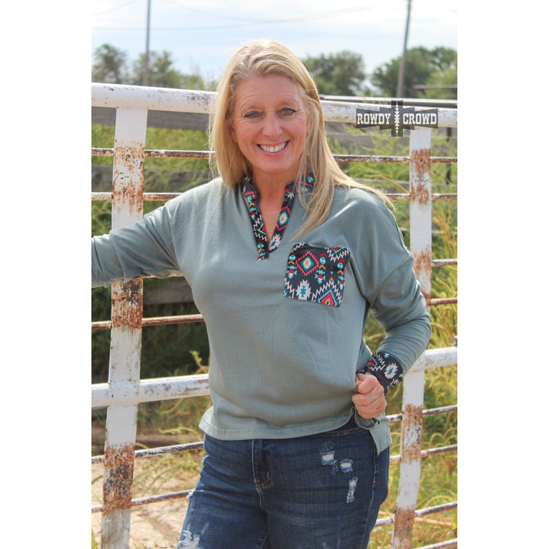 Llano Estacado Long Sleeve Top