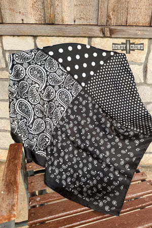 Paisley Dot Wild Rags