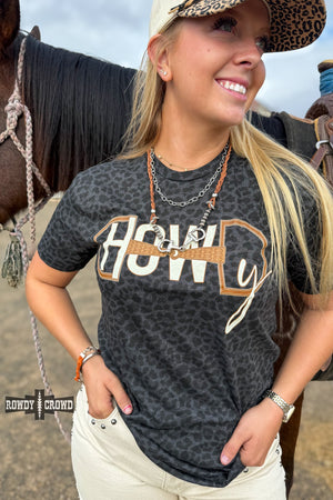 Leopard Howdy Bit Tee