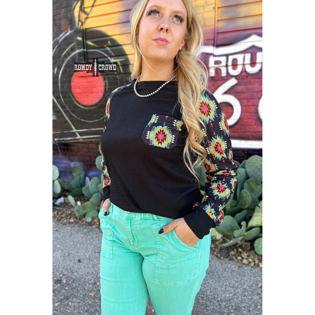 Wild Aztec Long Sleeve