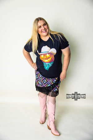 Far Out Fringe Skirt