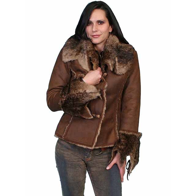 Cappuccino Faux Fur Jacket