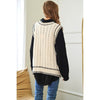 Solid V-Neck Sleeveless Pocket Detail Sweater