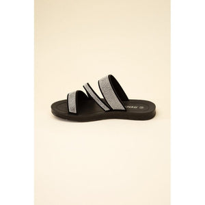 ZEAL-S Rhinestone Strap Sandals