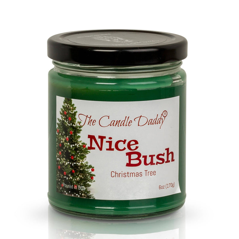 Nice Bush Holiday Candle - Funny Blue Spruce Scented Candle