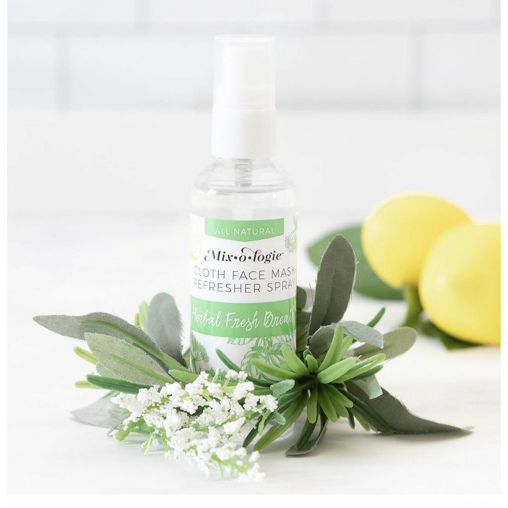 Face Mask Refresher Spray-Herbal Mint Scent