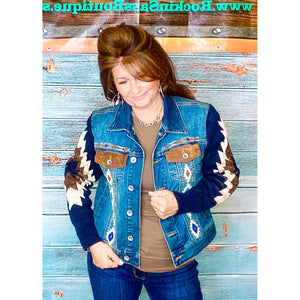 Aztec Denim Jacket