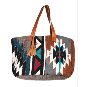 Aztec Wool Handbag