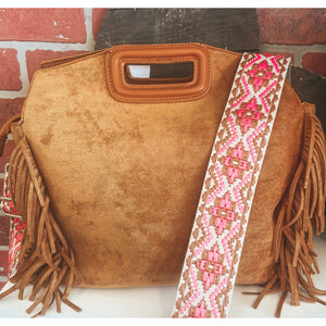 Fringe Suede Bag